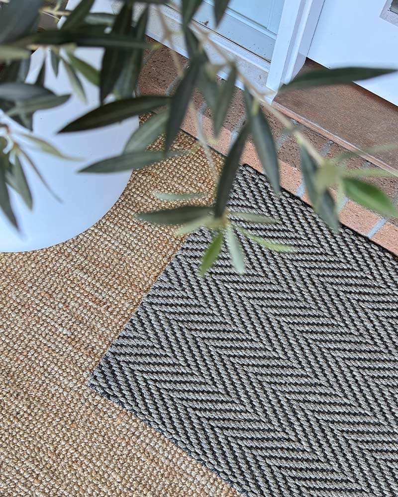 Elements Herringbone - Stone