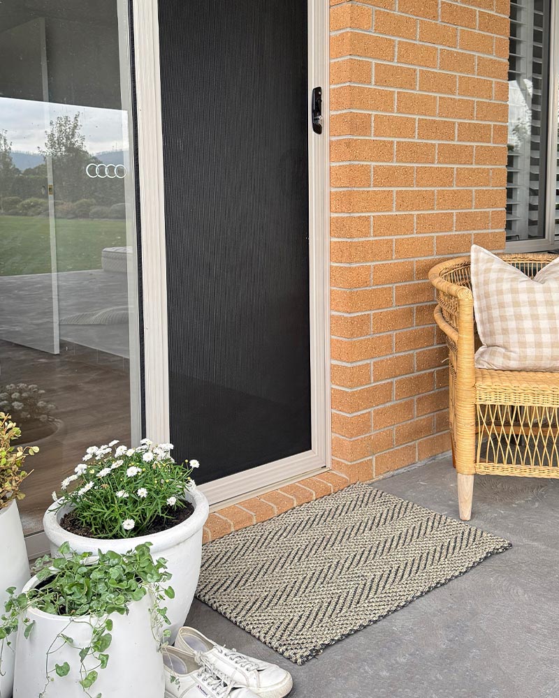 Elements Herringbone - Stone