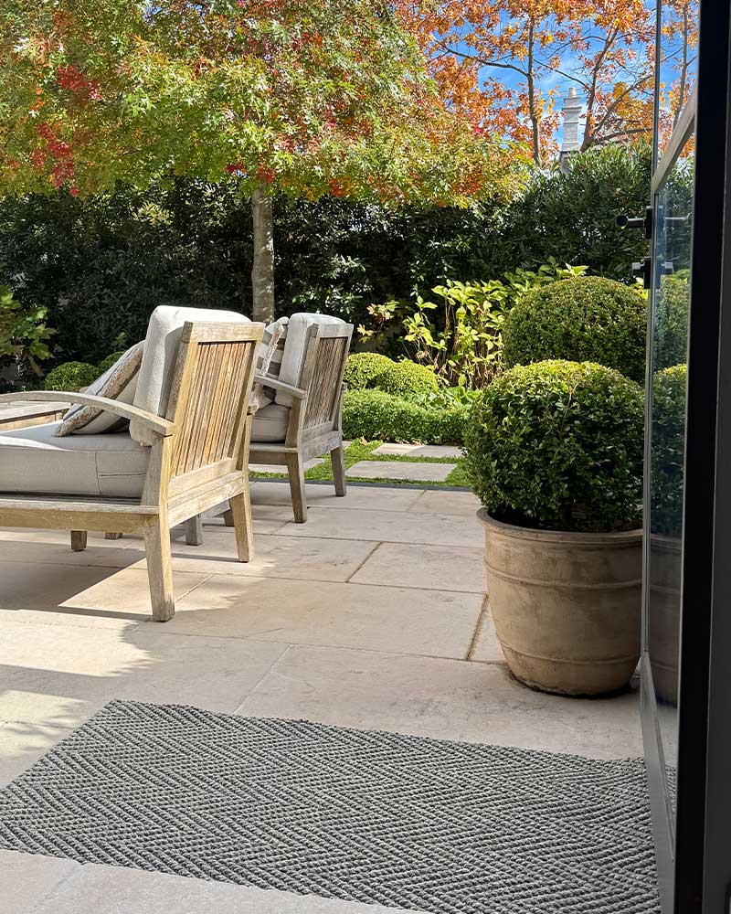 Elements Herringbone - Stone