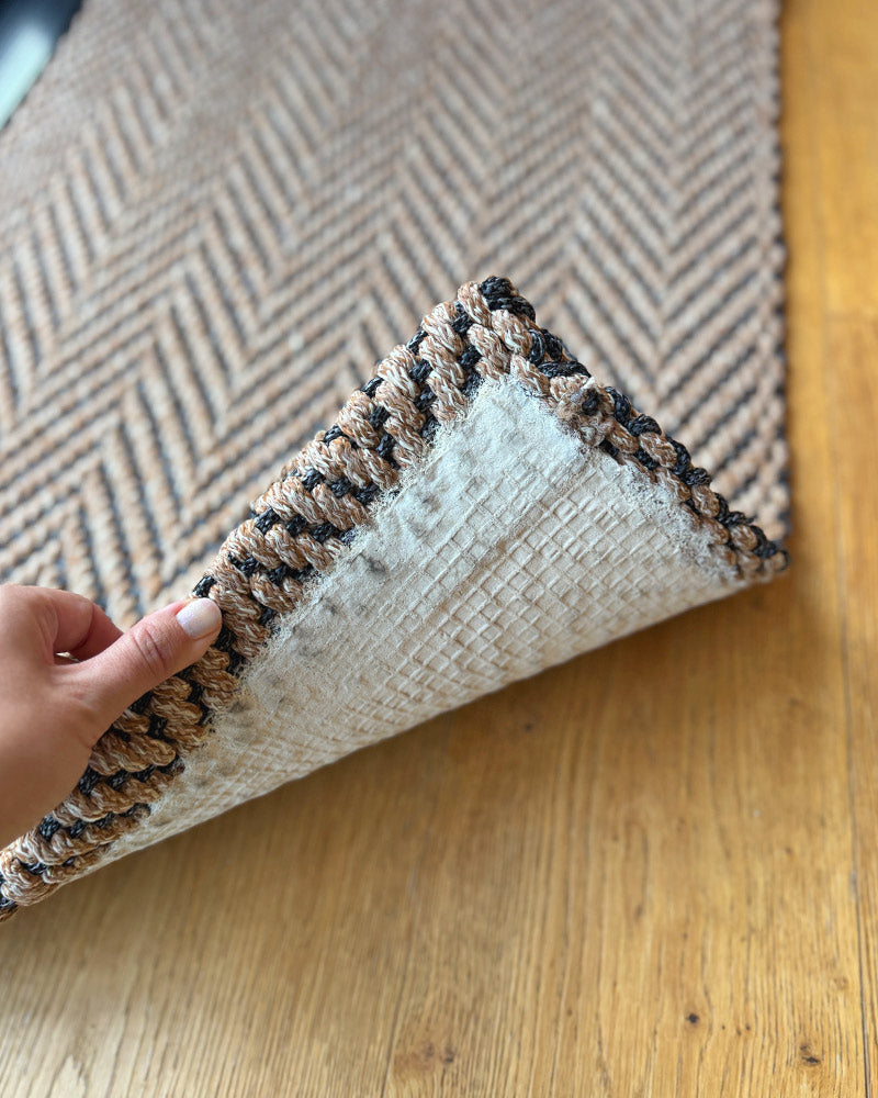 Elements Herringbone - Tan