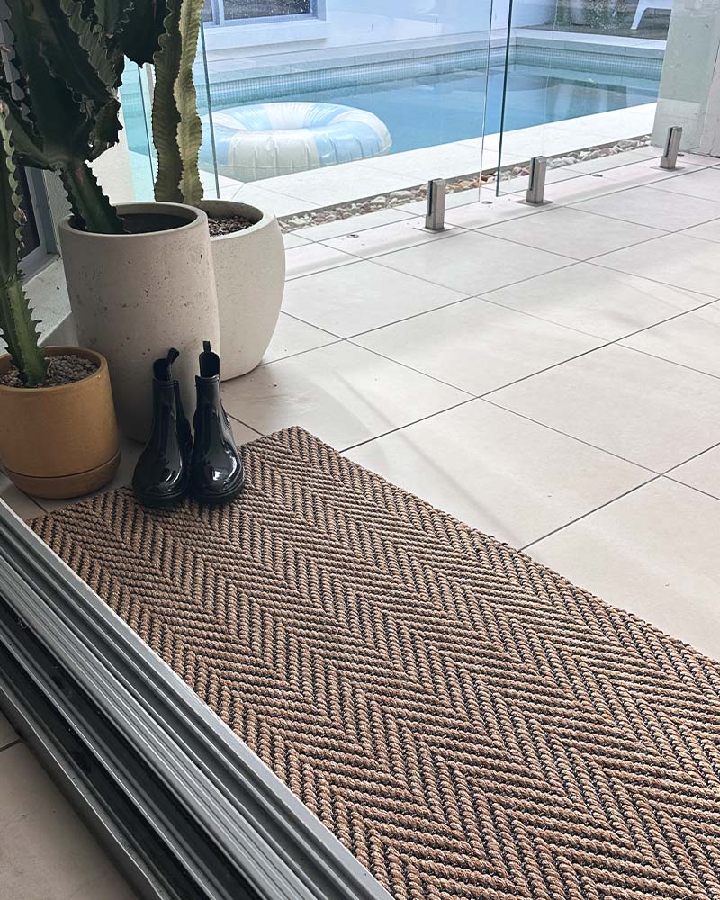 Elements Herringbone - Tan