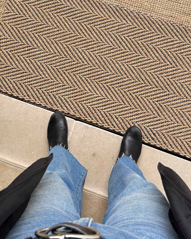 Elements Herringbone - Tan