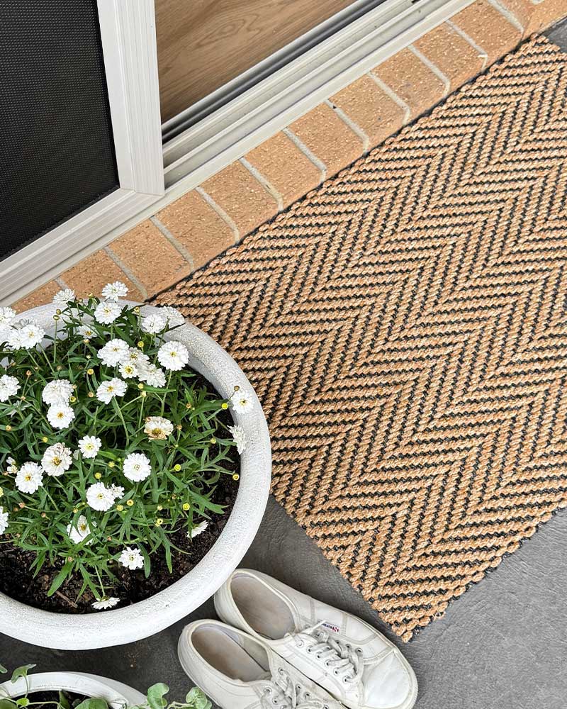 Elements Herringbone - Tan