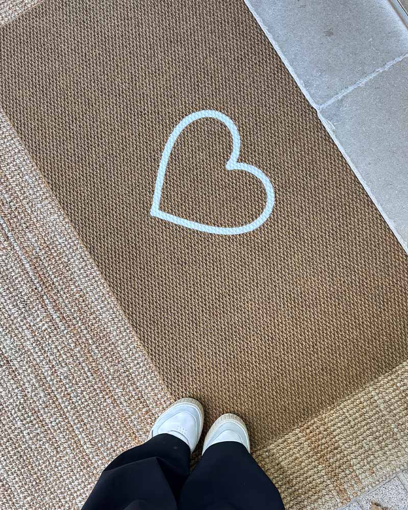 Heart Everlast Doormat - 4 Colour Combinations