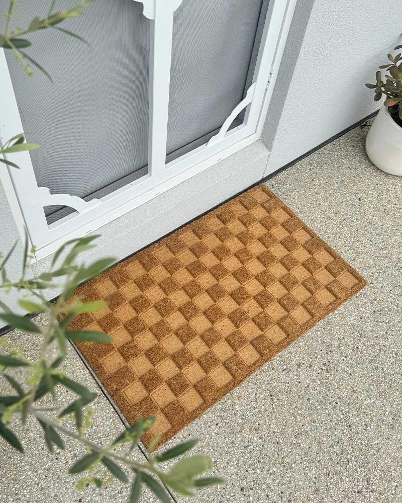 Check Mate Impression Doormat