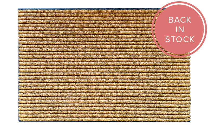 Durable Ribbed Coir Doormat