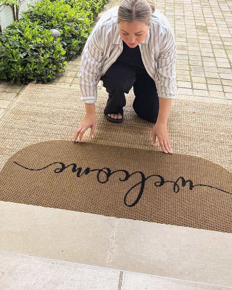 Espresso Everlast Cursive Welcome - 4 Colour Combinations