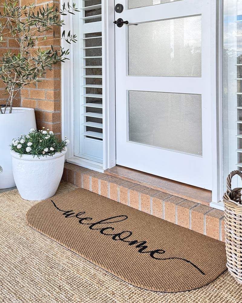 Espresso Everlast Cursive Welcome - 4 Colour Combinations