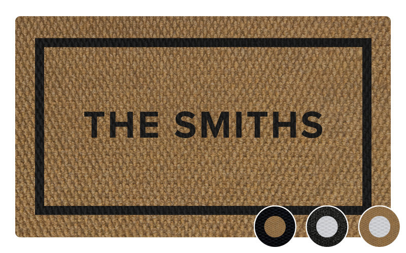 Custom Everlast Inlay Doormat - 4 Colour Combinations
