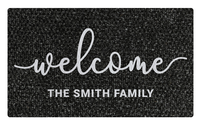 Custom Everlast Inlay Welcome Doormat - 4 Colour Combinations