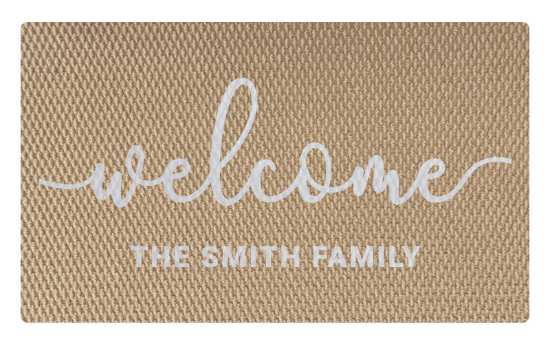Custom Everlast Inlay Welcome Doormat - 4 Colour Combinations