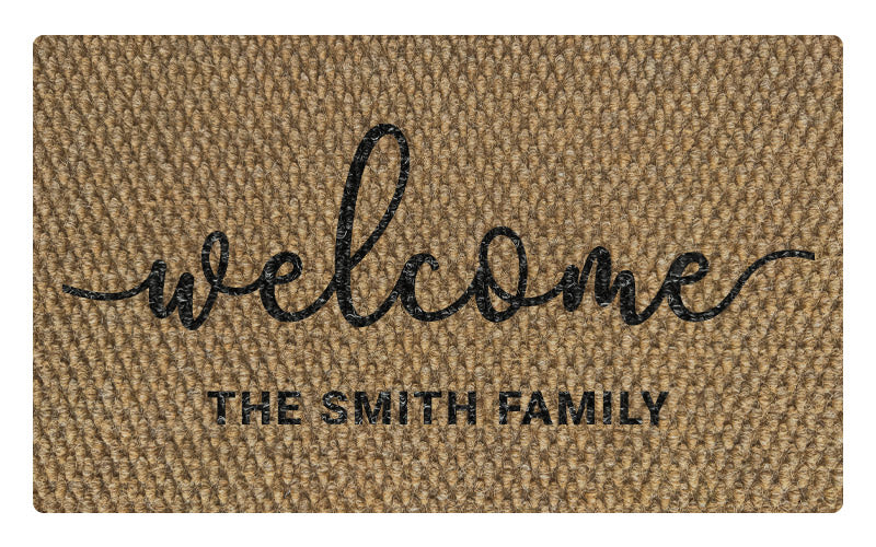 Custom Everlast Inlay Welcome Doormat - 4 Colour Combinations