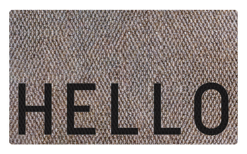 Everlast Inlay Hello Doormat