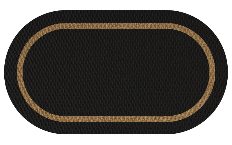 Oval Inlay Border Everlast - 4 Colour Combinations
