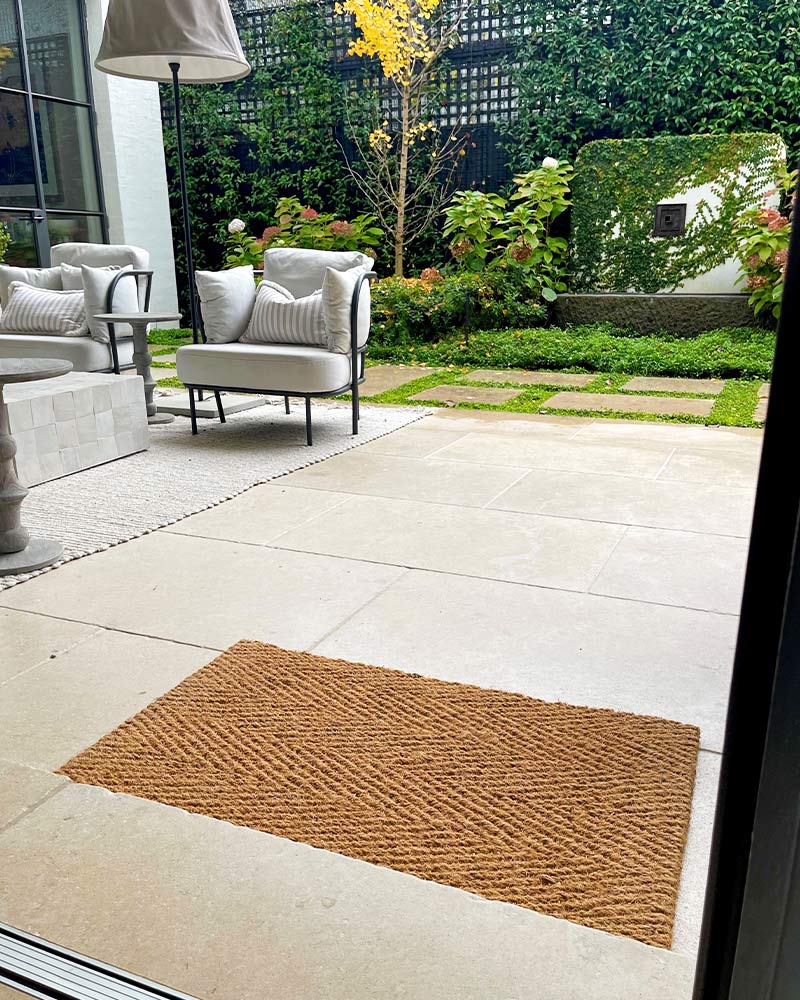 Coir Herringbone Doormat