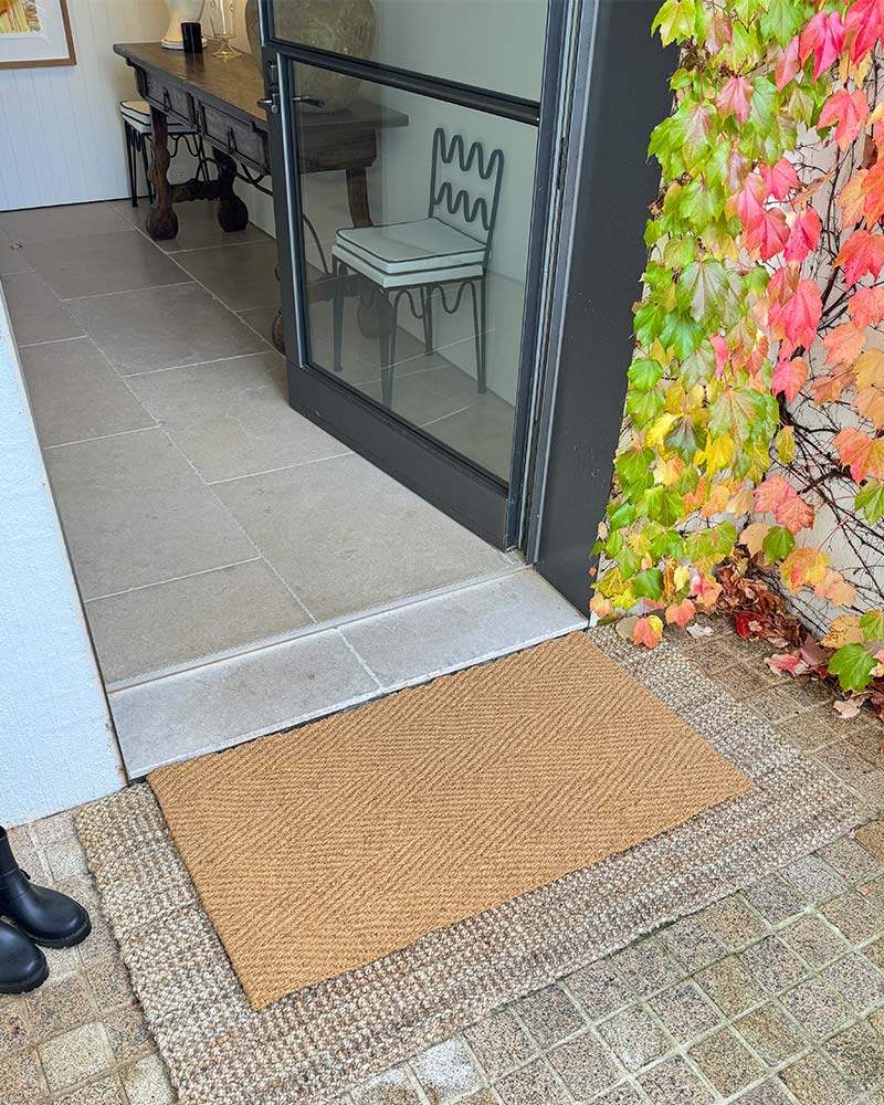 Coir Herringbone Doormat