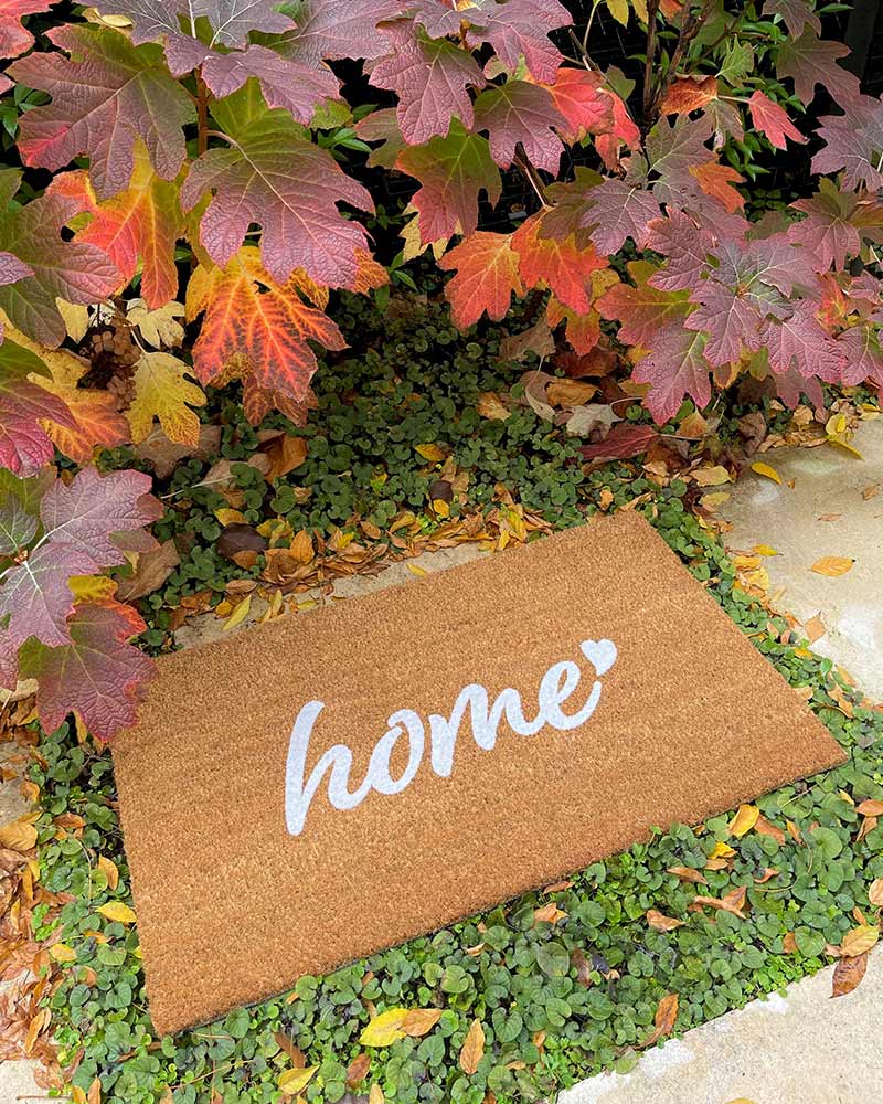 Home is where the heart is - White Embossed