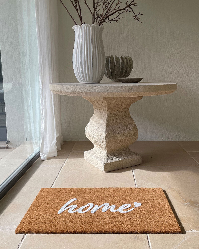 Home is where the heart is - White Embossed