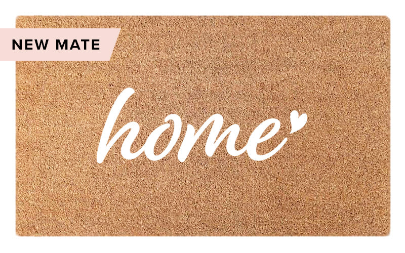 Home is where the heart is - White Embossed