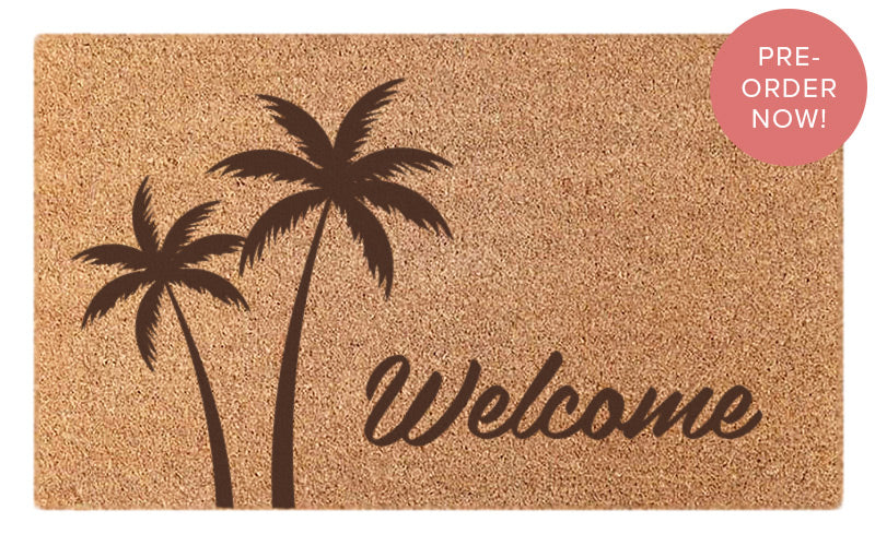 Welcome Palms Doormat