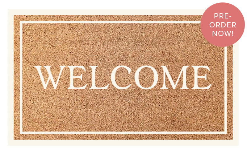 Welcome Sand Doormat