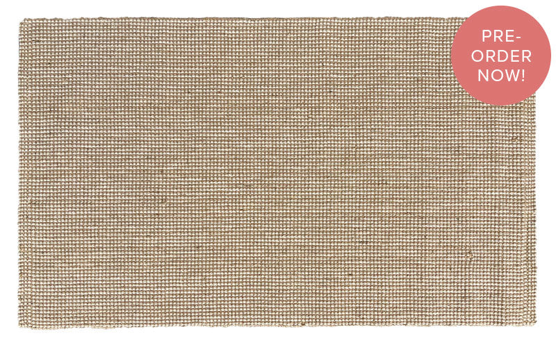 White Natural Jute Underlay