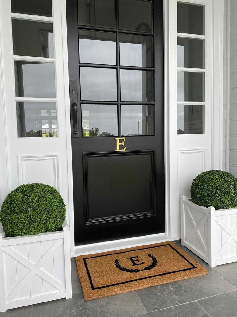 Doormat Initial Insert Initial & Monogrammed From Welcome Door Mat Australia | Door Mates ...